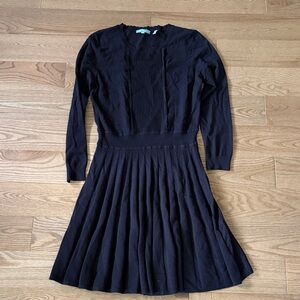 Draper James Black Long Sleeve Dress